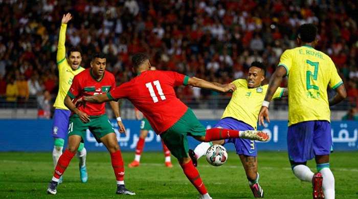 Morocco U23 Team Defeats Brazil 1-0 in Friendly Match