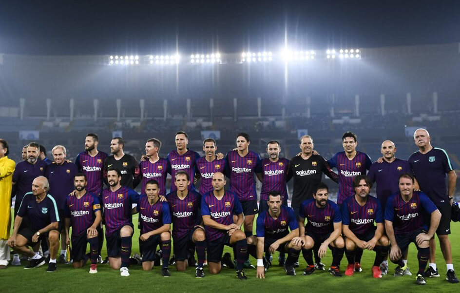 برشلونة يُؤكد حضور أساطيره لودية تكريم أحمد فرس بالمحمدية