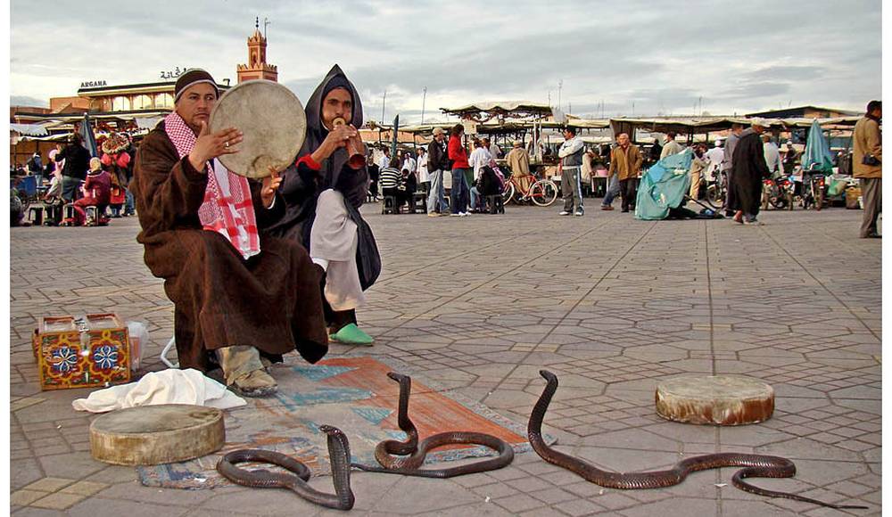  ساحة جامع الفناء.. بين الحفاظ على التراث الشعبي واندثار الحلقة 