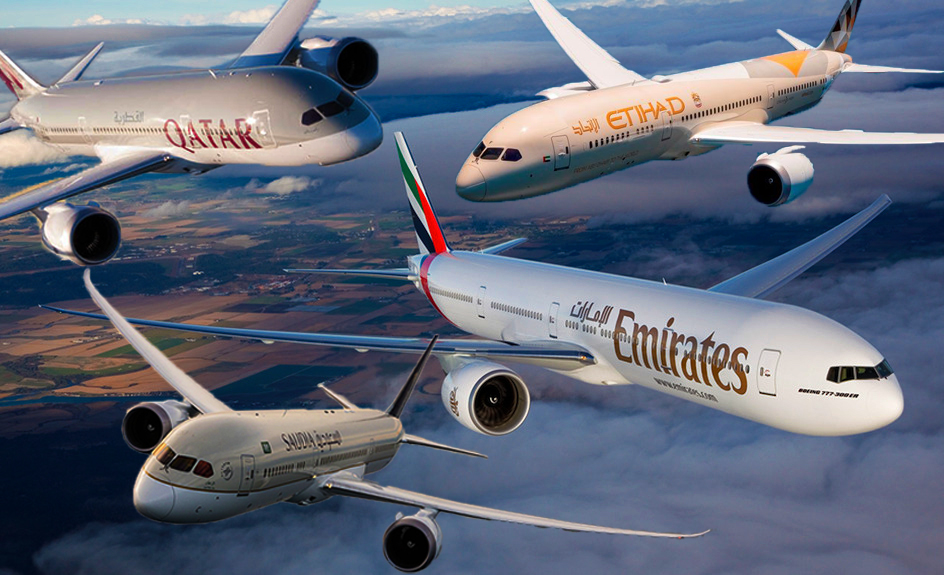  خلفيات الصراع بين كبريات شركات طيران الخليج حول «سماء المغرب» 