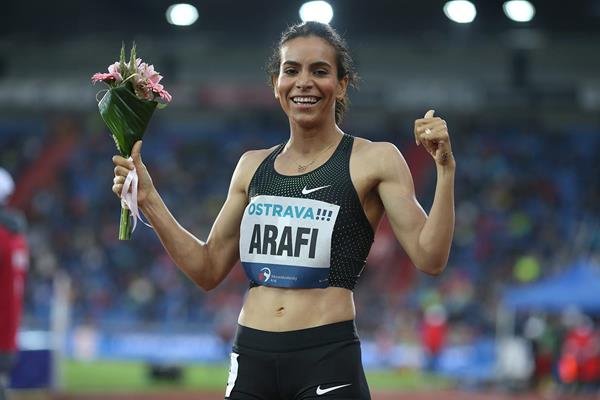  عرافي تفوز بسباق 1500 متر ضمن ملتقى شنغهاي وتتصدر الترتيب العالمي 