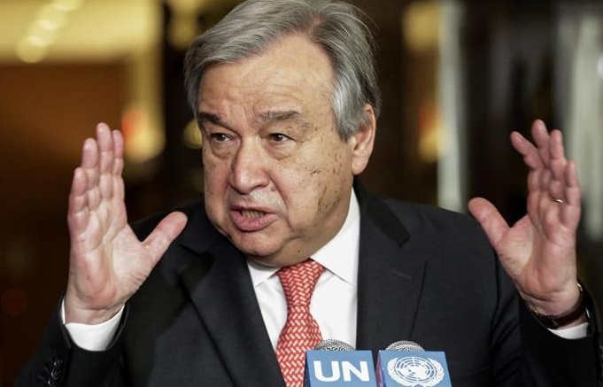 أنطونيو غوتيريس يدعو إلى إنقاذ كوكب الأرض