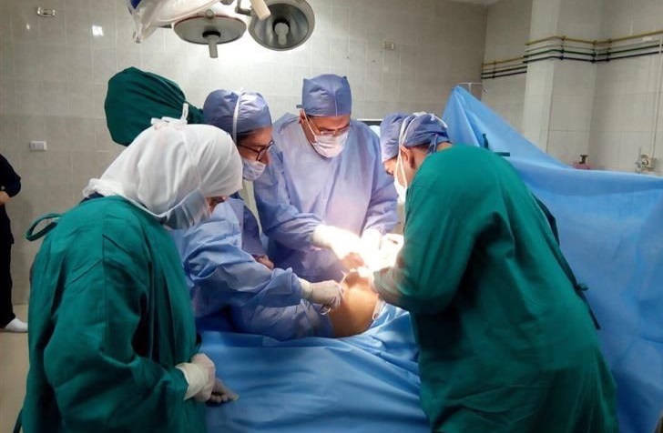  فريق طبي ينجح في استئصال ورم نادر يزن 20 كلغ 