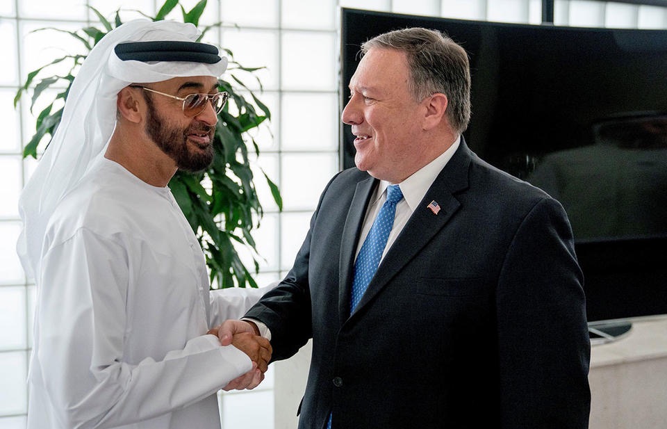  بومبيو: أناقش في الرياض وأبوظبي أزمة إيران وتشكيل تحالف استراتيجي 