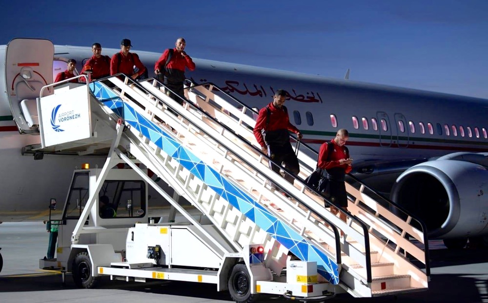 بعثة "الأسود" تصل مساء اليوم إلى القاهرة عبر رحلة خاصة من مراكش