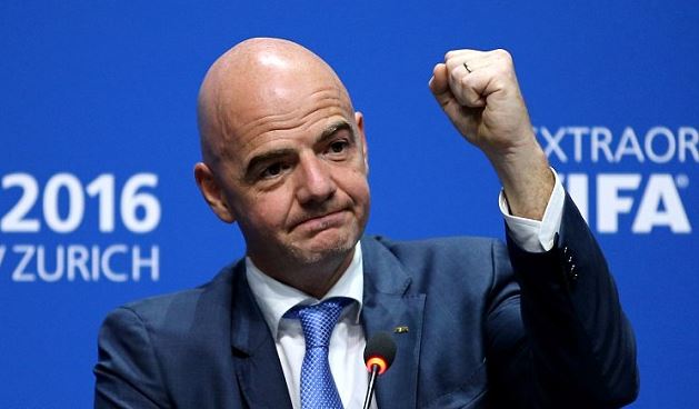  إعادة انتخاب جياني إنفانتينو رئيسا للفيفا بالتزكية 