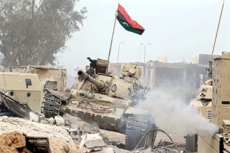 "قوات الوفاق" الليبية تكبد جيش حفتر خسائر فادحة في بلدة "غريان"