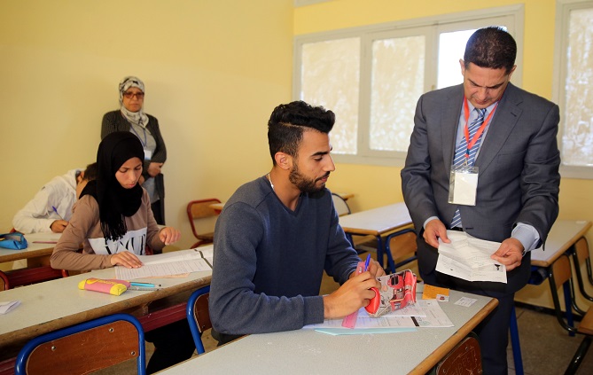 انطلاق امتحانات البكالوريا في مختلف ثانويات المملكة