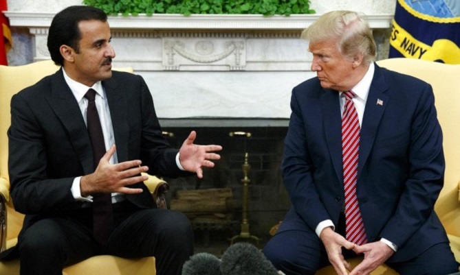 ترامب يستقبل أمير قطر في البيت الأبيض 9 يوليو