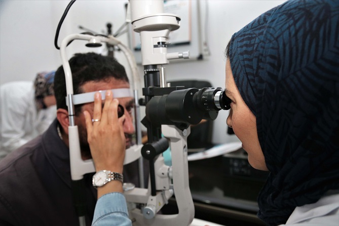 جرسيف .. 881 مستفيد من قافلة طبية مخصصة لطب العيون