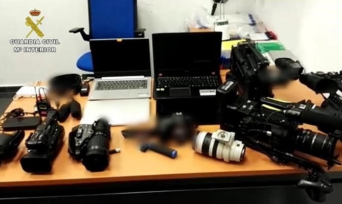  إحباط تهريب مُعدات إلى المغرب سُرقت في نهائي "التشمبيونزليغ" 