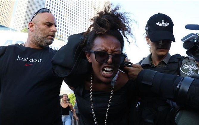  الشرطة الإسرائيلية تعتقل 7 إثيوبيين بتل أبيب 