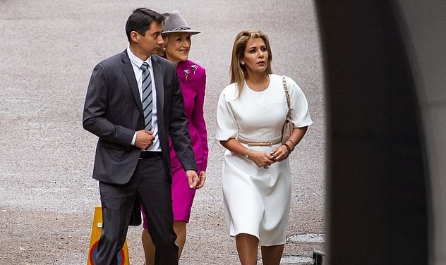 الأميرة هيا تظهر لأول مرة بعد فرارها من دبي