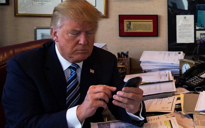  ترامب يفضح قمر تجسس أمريكي سري عبر "تويتر" 