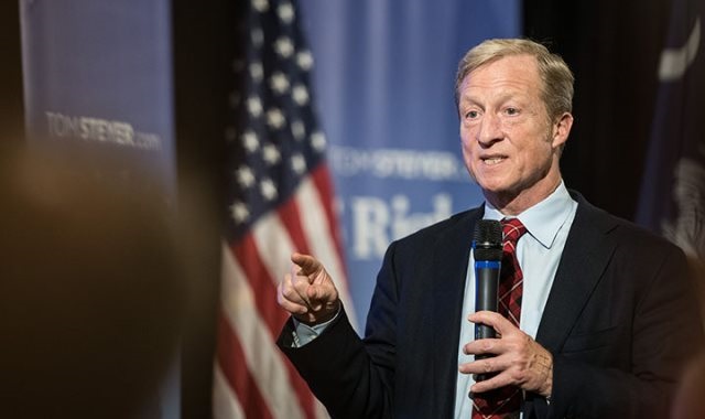 ستاير يعلن عزمه خوض سباق رئاسيات 2020