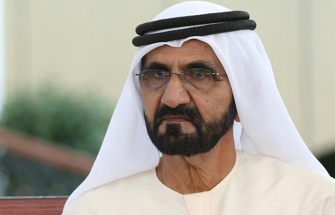 حاكم دبي يوجه رسالة للعالم العربي