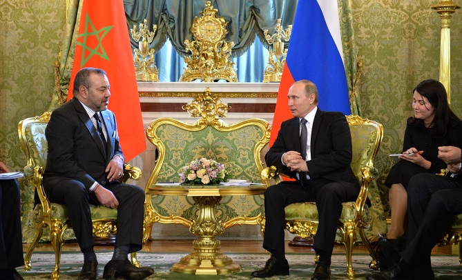 الرئيس الروسي فلاديمير بوتين: نعمل على إعداد اتفاقية مناطق تجارة حرة مع المغرب