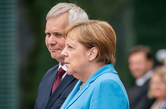  ميركل تعلق على حادث ارتجافها للمرة الثالثة 