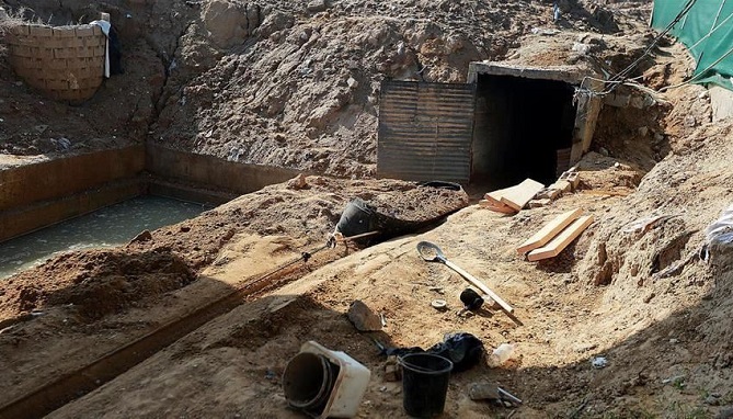 إسرائيل تعلن اكتشاف نفق قرب الحدود مع غزة