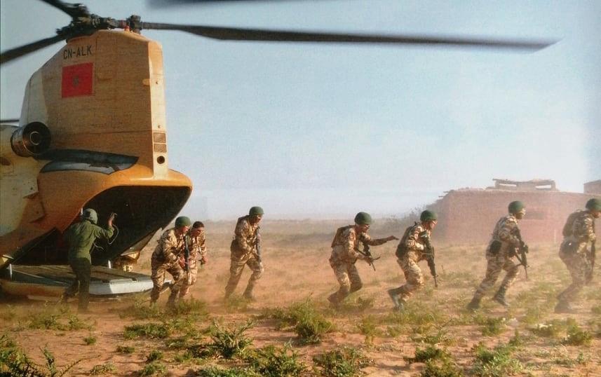  الجيش المغربي يُجري أضخم مناورات عسكرية إفريقيا 