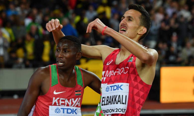 البقالي يُحرز البرونزية لسباق 3000م موانع في الألعاب الإفريقية