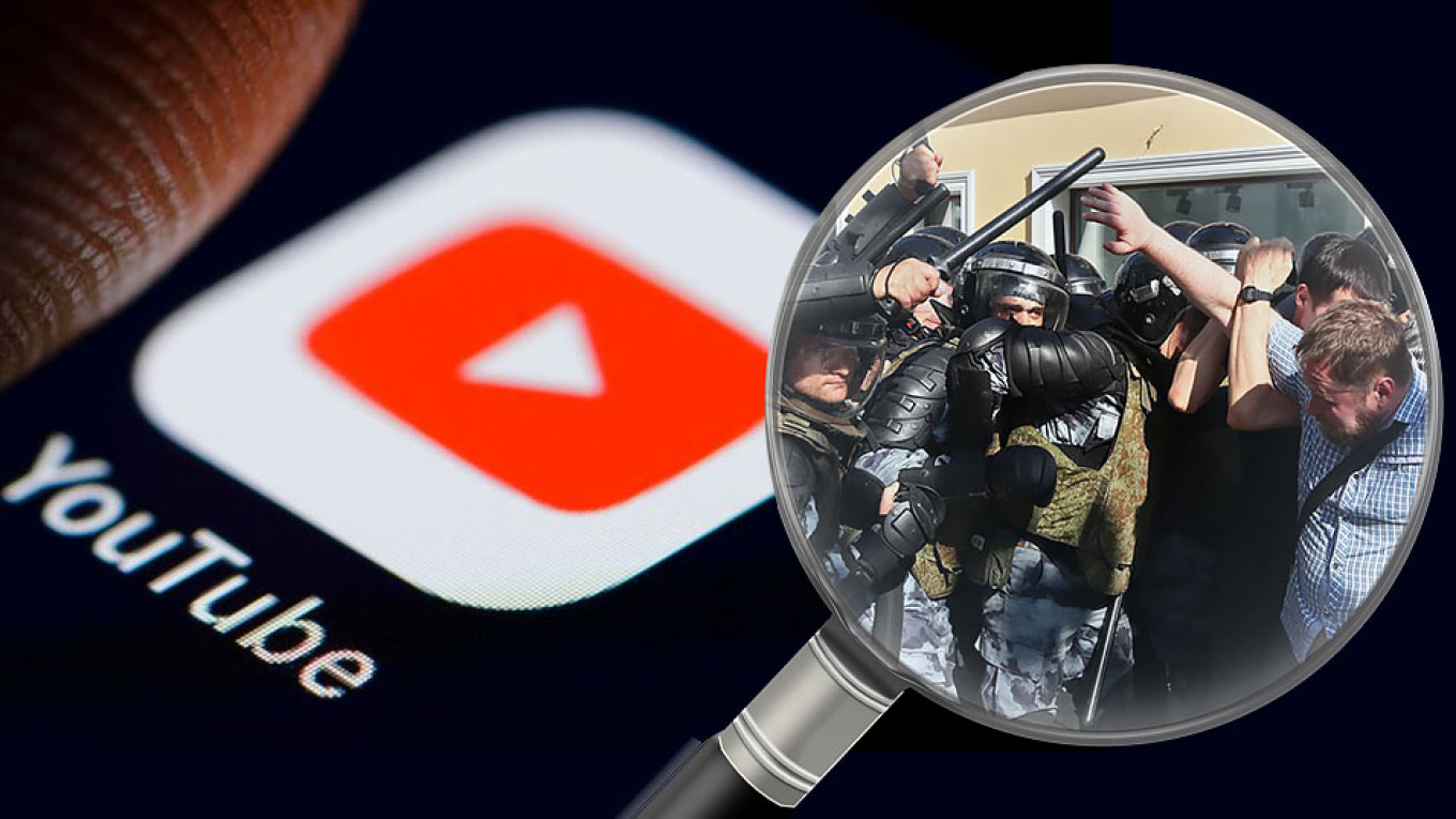 روسيا تطالب من "يوتيوب" الكف عن الترويج للتظاهرات "غير الشرعية"