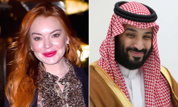  مجلة أمريكية: علاقة جديدة بين ليندسي لوهان وابن سلمان 