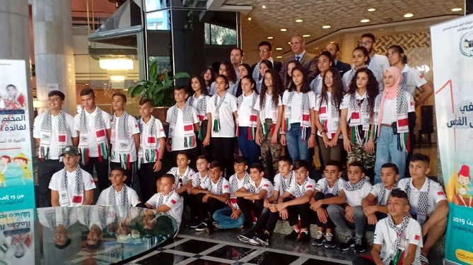  أطفال القدس يبدؤون مخيمهم الصيفي بالمغرب 