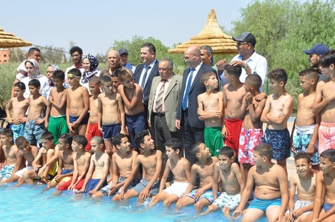  250 طفلا يتسفيدون من مخيم حضري بقلعة السراغنة 