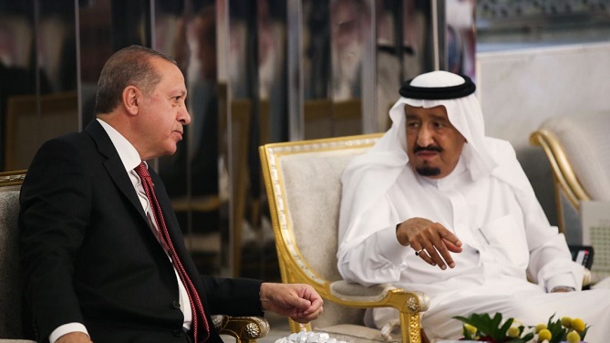  أردوغان يحادث الملك سلمان بمناسبة عيد الأضحى 