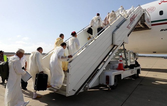  الوفد الرسمي للحج يغادر نحو الديار المقدسة 