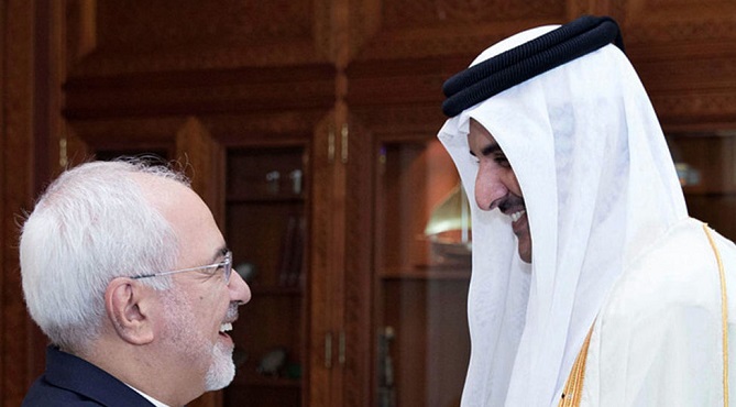  أمير قطر يتسلم "رسالة خطية" من الرئيس الإيراني 