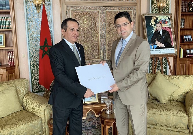  سفير قطر يسلم نسخا من أوراق اعتماده لبوريطة 