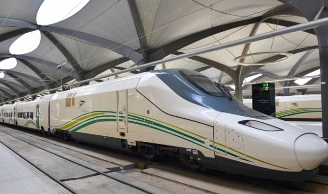  السعودية تبدأ العمل بالقطار السريع للحجاج 