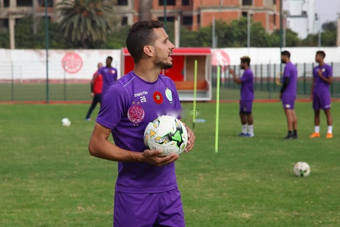  الوداد يسارع الزمن لتأهيل نوصير قبل مواجهة المريخ 