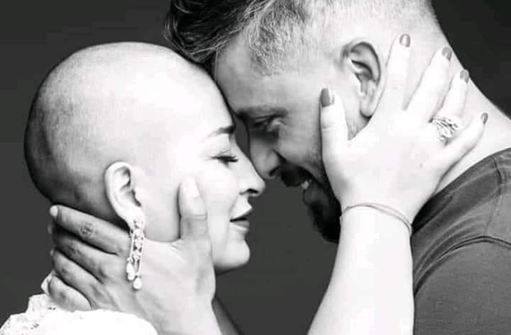  بصورة مؤثرة وخطاب شجاع.. زوجة حاتم عمور تعلن إصابتها بالسرطان 