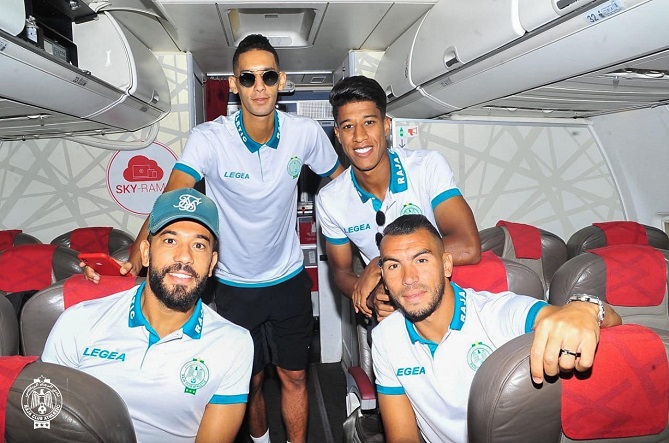  الرجاء والحسنية يرحلان إلى مصر وتونس لبدء المغامرة الإفريقية 