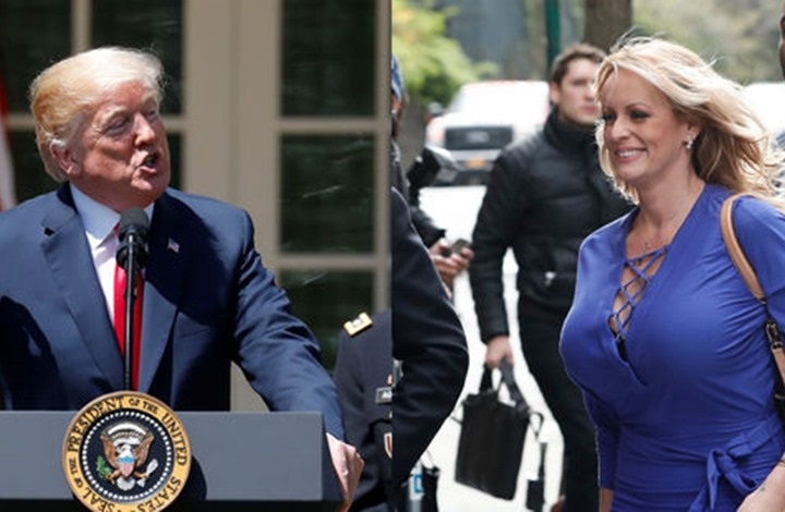 ممثلة إباحية تربح دعوى قضائية ضد الرئيس الأمريكي