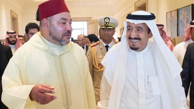  الملك يشيد بـالعلاقات التي تجمع المغرب والسعودية 