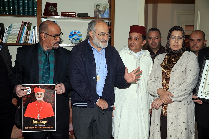 تكريم رئيس أساقفة الرباط بمناسبة ترقيته لكاردينال