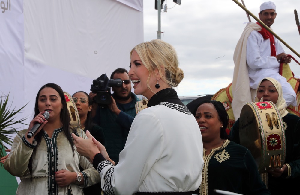 إيفانكا ترامب تشرف بسيدي قاسم على إطلاق حملة تمليك الأراضي السلالية