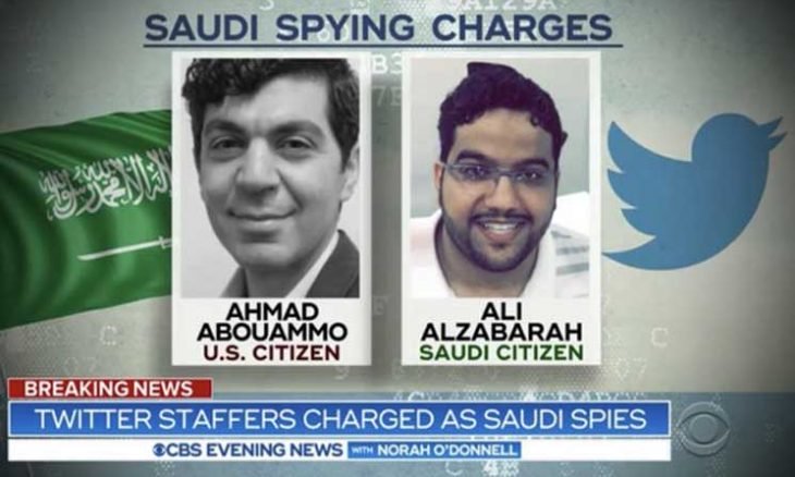 اتهام موظفين بـ"تويتر" بالتجسس لصالح السعودية