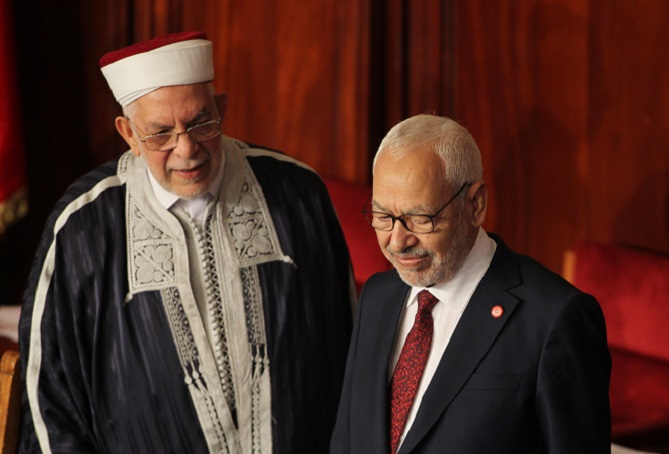  انتخاب راشد الغنوشي رئيسا جديدا للبرلمان التونسي 