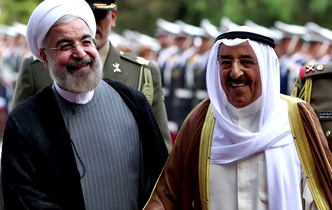  الكويت تنفي موافقتها على مبادرة الرئيس الإيراني 