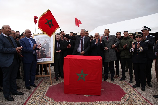 بنعبد القادر يطلق أشغال بناء محكمة تاوريرت الابتدائية