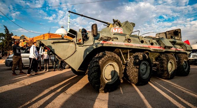  تركيا وروسيا تبدآن دوريات مشتركة في شمال سوريا 