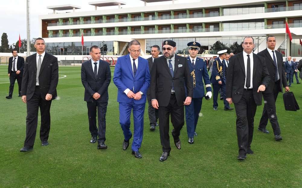  الملك يُدشن بسلا "مركب محمد السادس لكرة القدم" بعد تحديثه وإعادة بناءه 