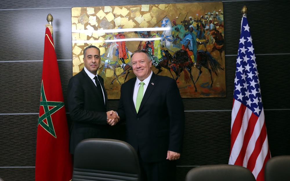 الحموشي يجري مباحثات مع وزير الخارجية الأمريكي