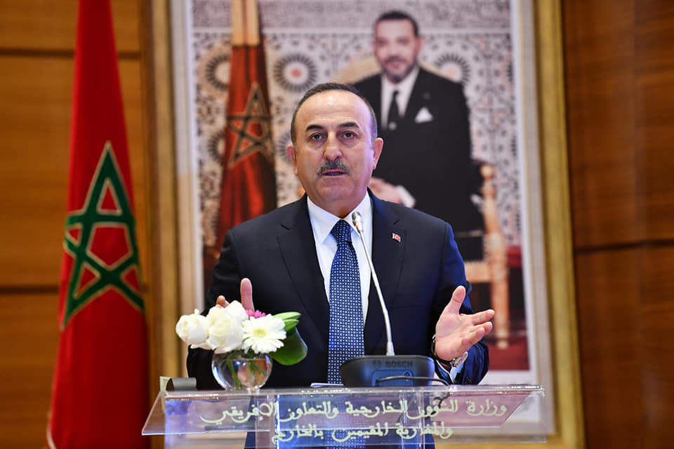 وزير خارجية تركيا: ندعم المغرب في قضية الصحراء، وما نشرته TRT تم تصويبه