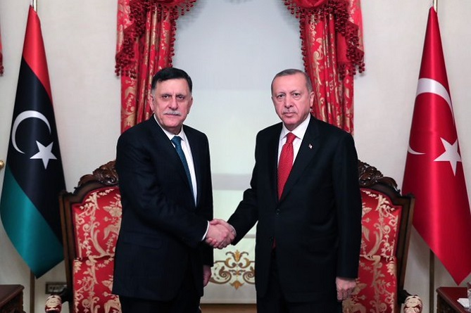  أردوغان: نبني خطًا بحريًا رائعًا بين تركيا وليبيا 